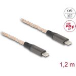 DeLOCK 88288 USB Kabel 1,2 m USB 2.0 USB C Schwarz (88288)