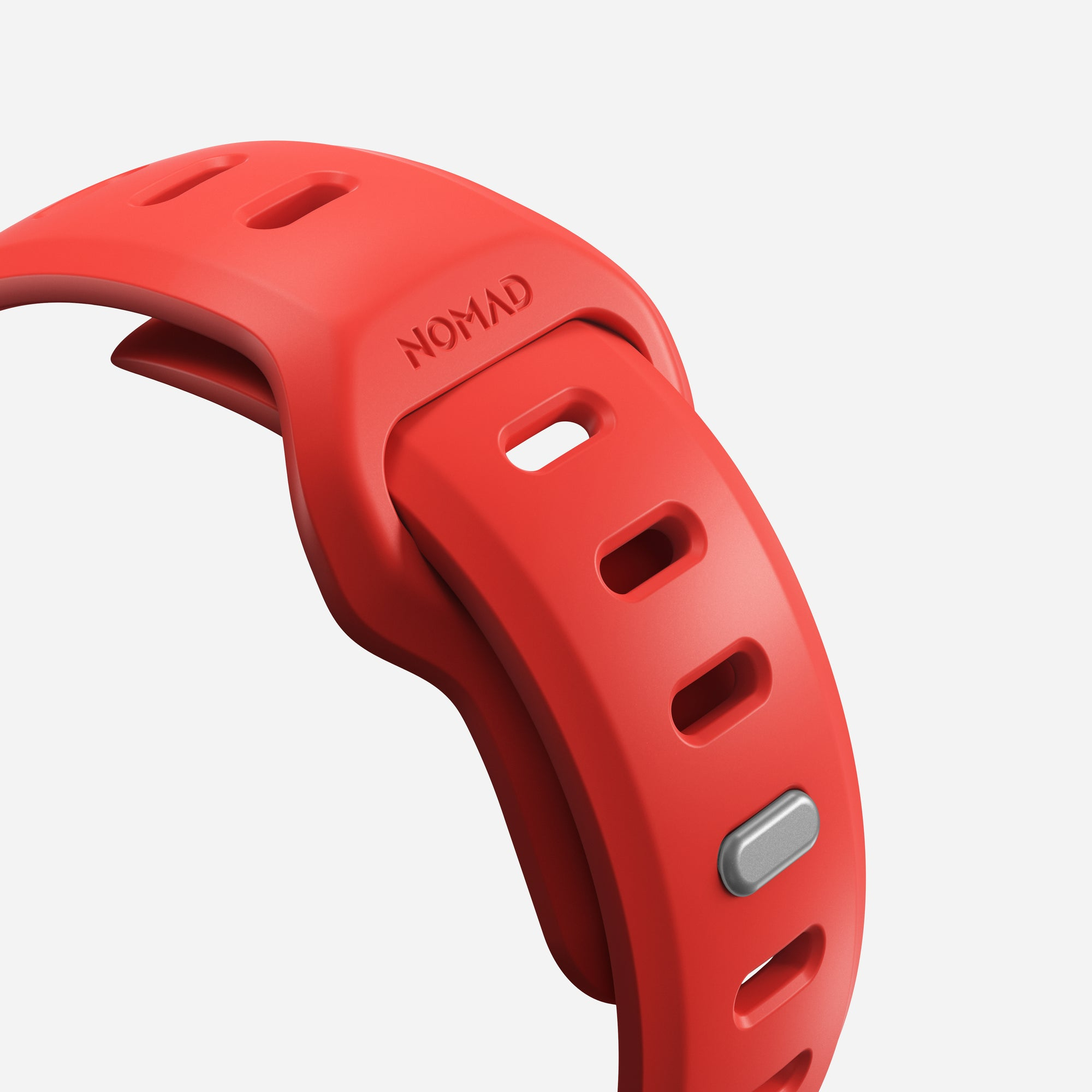 Nomad Tempo Band 42 mm Gummi Coral