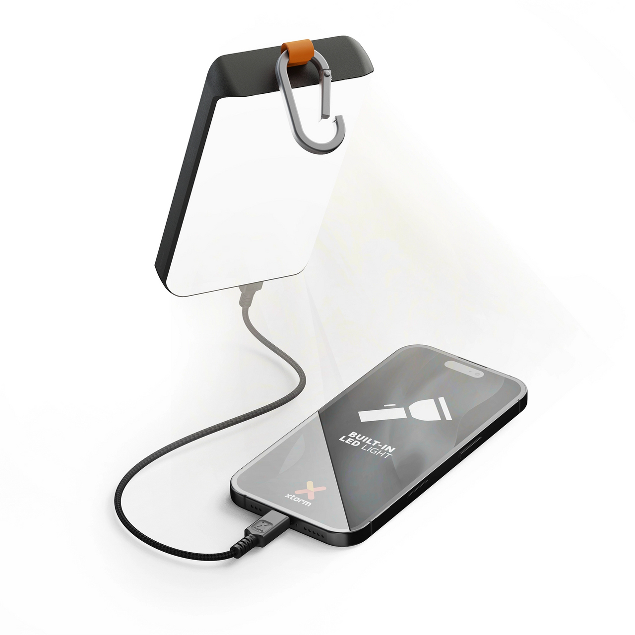 Xtorm Go2 Series Solar Powerbank 10.000 mAh 15W USB-C USB-A Schwarz