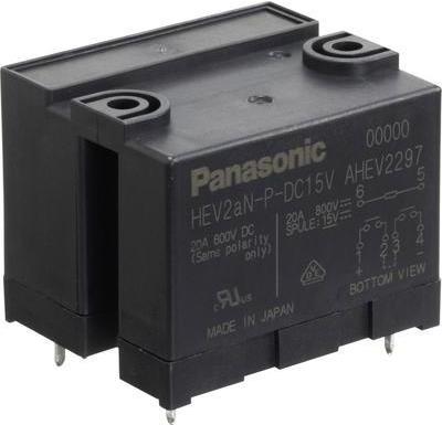 Panasonic Printrelais 24 V/DC 20 A 2 Schließer HEV2AN-P-DC24V 1 St. (HEV2AN-P-DC24V)