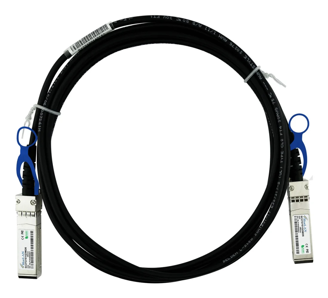 BlueOptics SFP-25G-CU5M-BL SFP28 DAC 5 m Schwarz