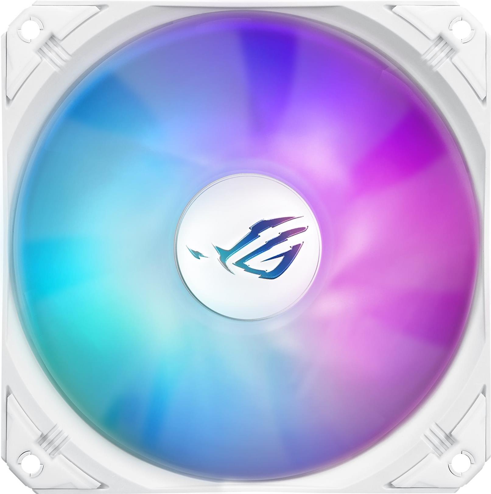 ASUS ROG Strix LC III 360 ARGB LCD White Edition Prozessor-Flüssigkeitskühlung 3x 120 mm Weiß