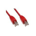 Patchkabel S-STP (PIMF), Cat 6, rot, 1,0 m Patchkabel mit besonders schmalem Knickschutz (71501R)