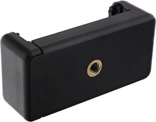 InLine® Universal Handyklemme, für Selfiestick, Stativ, uvm. in schwarz (48090H)