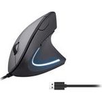 Equip Ergonomische Maus USB-A Stecker L+R 1.80m schwarz (245118)