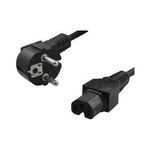 LogiLink Schuko Stromkabel, einseitig gewinkelt, 2,0 m (CP105)