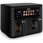 Tristar FR-9075 Heißluft-Fritteuse 9 l 2500 W Antihaftbeschichtung, BPA-frei, LCD-Display Schwarz (FR-9075)