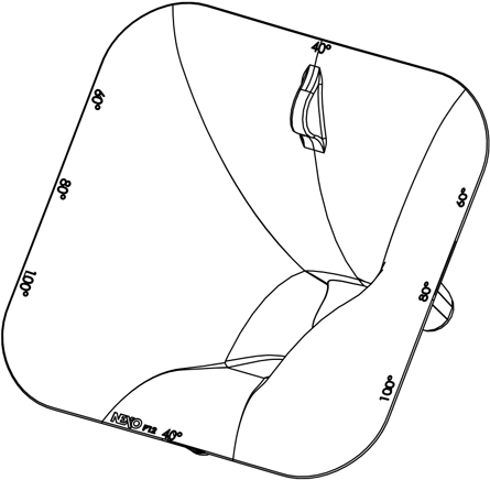 NEXO PNU-P12FLGPS-BK - Horn-Abstrahlungsadapter PS für P12 Lautsprechersysteme (PNU-P12FLGPS-BK)