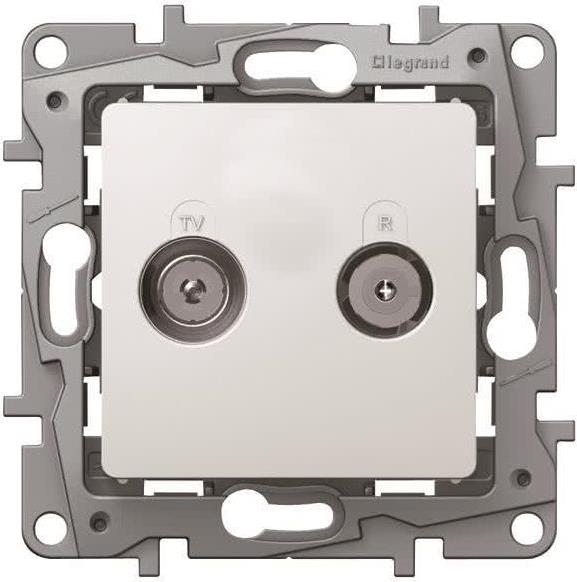 LEGRAND 664561 Niloe TV-Radio Durchgangsdose 14dB