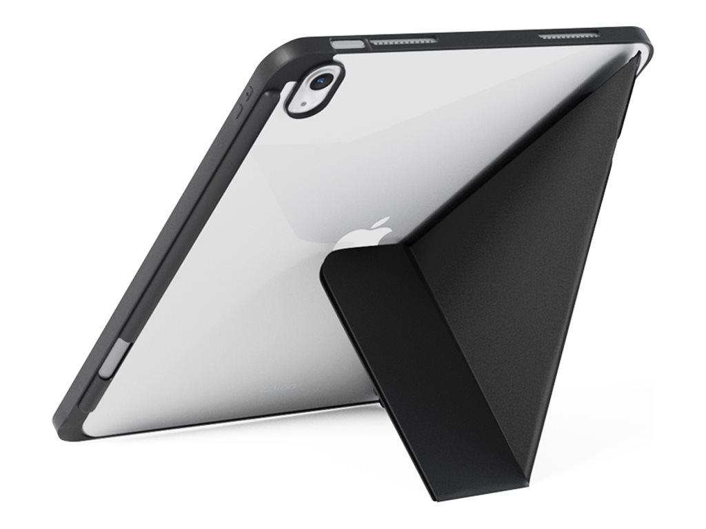 Epico Hero Flip-Hülle für Apple iPad 10.9" Schwarz, Transparent (Rückseite)