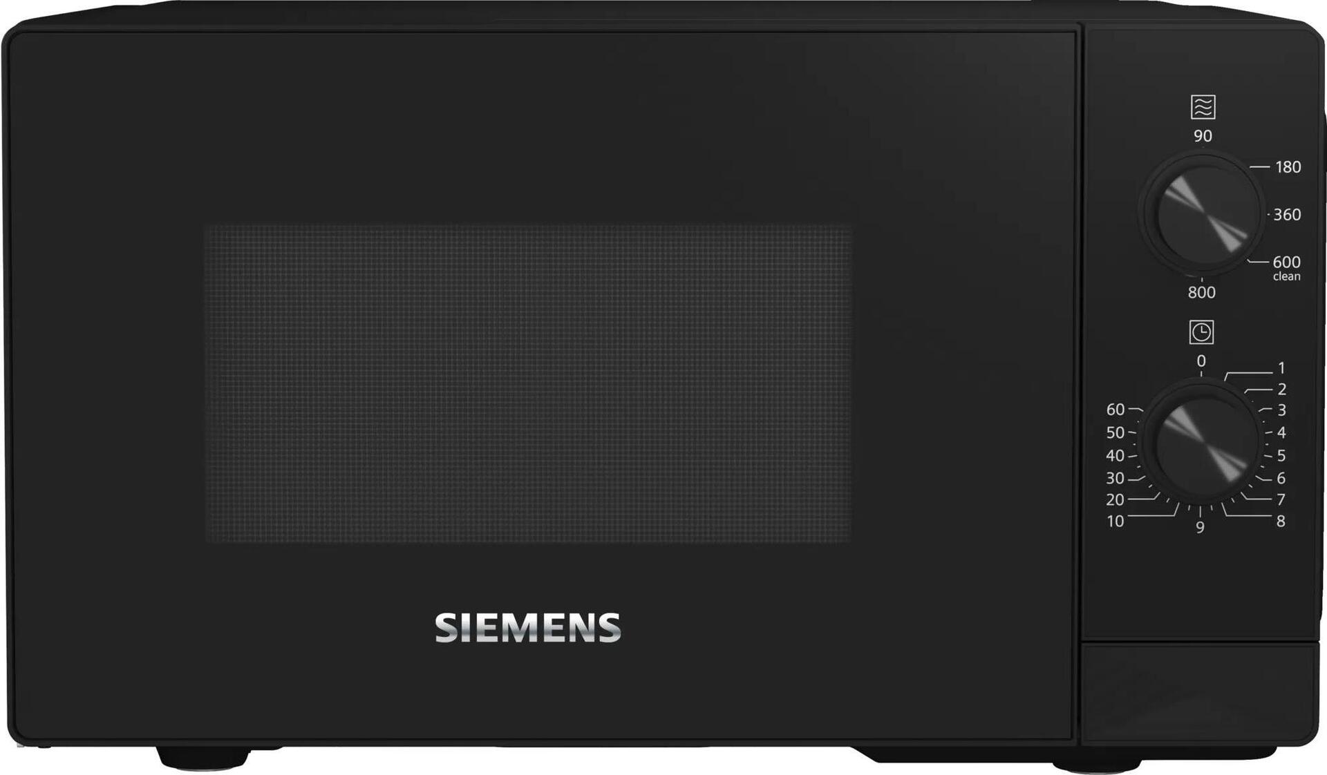 Siemens iQ300 FF020LMB2 Mikrowelle Über den Bereich Solo-Mikrowelle 20 l 800 W Schwarz (FF020LMB2)
