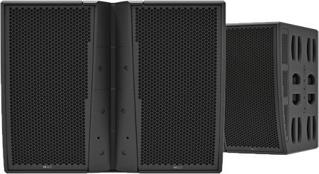 NEXO M210 Alpha+ Hauptmodul (2x 10"-Treiber | HF-Wellenleiter-Gelenk) (M210)