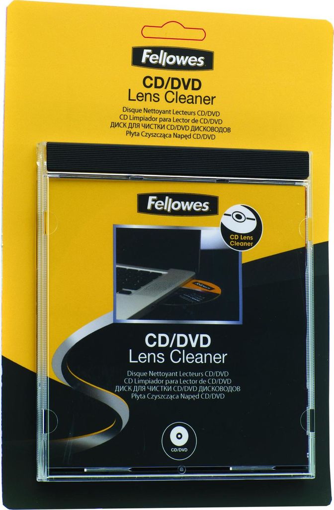 Fellowes CD-/DVD-Laufwerksreiniger 99761 Mehrfarbig