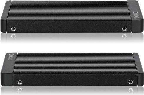 ICY Dock EZConvert MB705M2P-B M.2 NVMe SSD-Gehäuse U.2 Schwarz