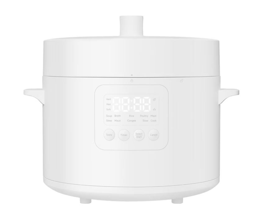 Xiaomi Electric Pressure Cooker 4.8L - Elektrischer Schnellkochtopf, 1000W, 6 Modi, Weiß