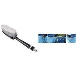 IWH KFZ-Waschbürste mit Wasserstop, Länge: 300 mm passend für alle handelsüblichen Wasseranschlüsse, - 1 Stück (201)
