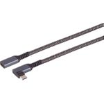 S-Conn 14-74016 USB Kabel 1,5 m USB 3.2 Gen 2 (3.1 Gen 2) USB C Schwarz - Weiß (14-74016)