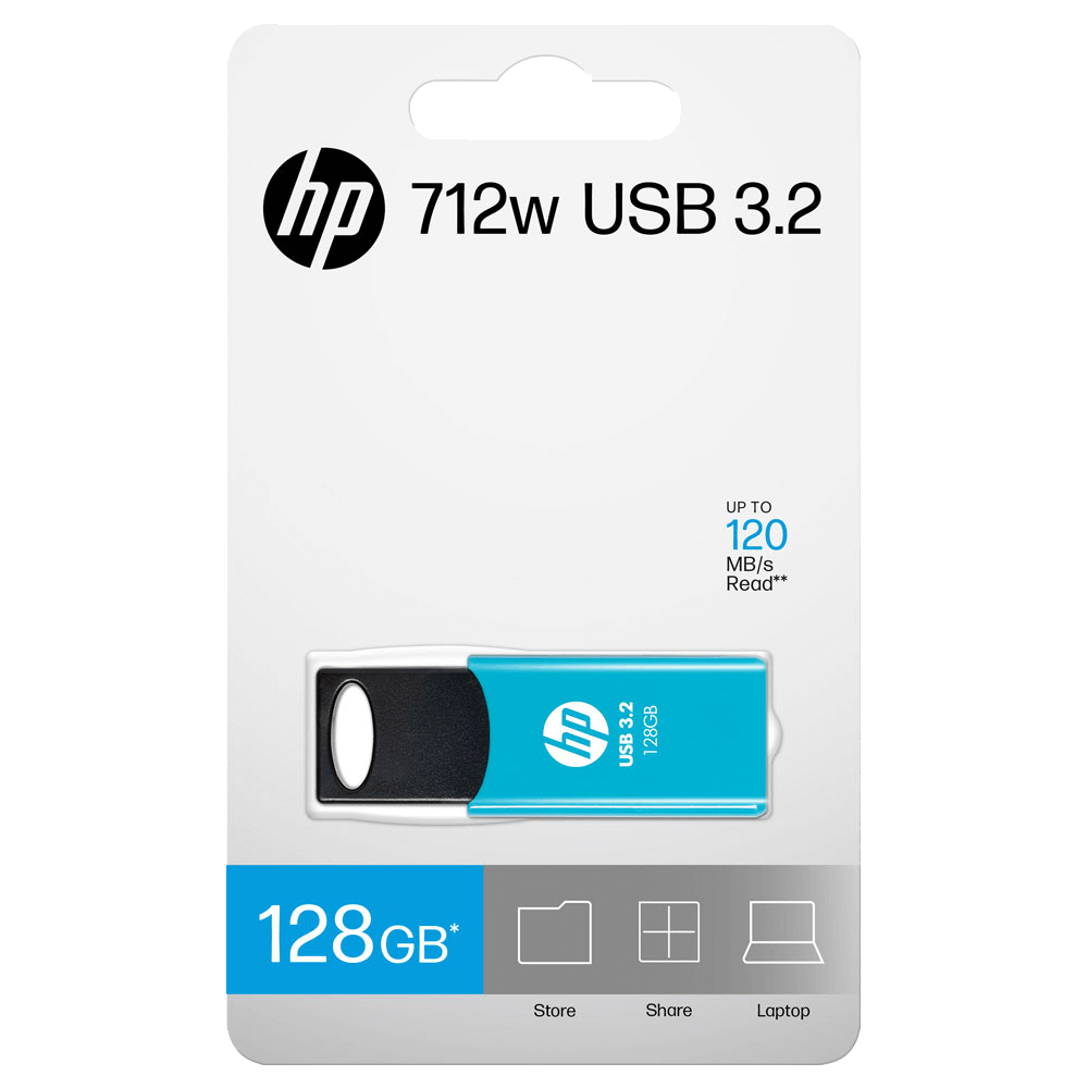 HP 712w USB-Stick 128 GB USB 3.2 Gen 1 Blau