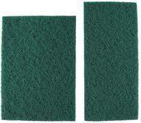 HYGOCLEAN Vliespad, aus Hartvlies, 250 x 115 mm, grün mit angerauter Oberfläche, für hartnäckige Verschmutzungen, - 10 Stück (30157)