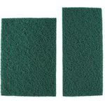 HYGOCLEAN Vliespad, aus Hartvlies, 250 x 115 mm, grün mit angerauter Oberfläche, für hartnäckige Verschmutzungen, - 10 Stück (30157)