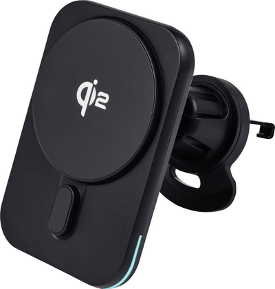 Renkforce RF-Qi2WCar-01 Handy Ladegerät Fuer Qi kompatible Geraete Inkl. LED-Beleuchtung (RF-6662044)