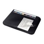LEITZ Schreibunterlage Soft-Touch, 530 x 400 mm, schwarz aus PVC, Rückseite aus rutschfestem Kunststoff (5318-00-95)