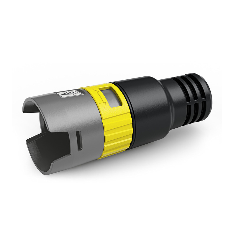Kärcher Professional Werkzeugmuffe DN35 clipbar Adapter Schwarz, Gelb