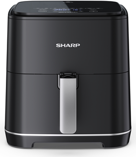 Sharp Air Fryer AF-GS552A Power 1700 W, Capacity 5.5 L, schwarz (AF-GS552A)