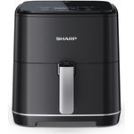 Sharp Air Fryer AF-GS552A Power 1700 W, Capacity 5.5 L, schwarz (AF-GS552A)