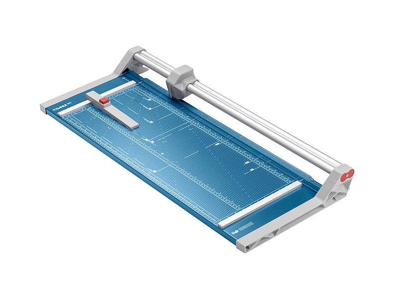 Dahle 554 Rollenschneider 720 mm A2 automatische Pressung Edelstahl/Blau