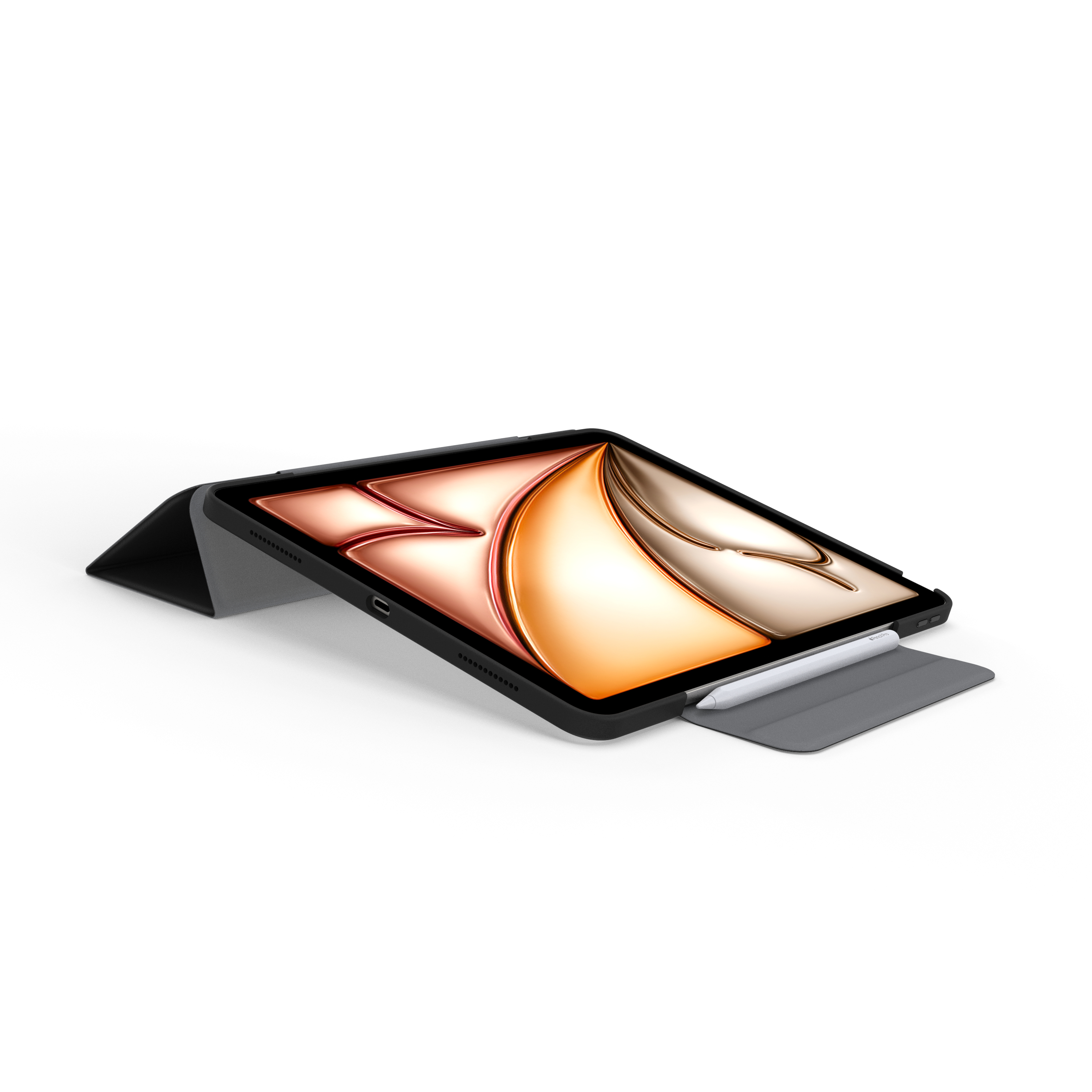 OtterBox Symmetry Series Flip-Hülle für Apple iPad Air 13" Schwarz