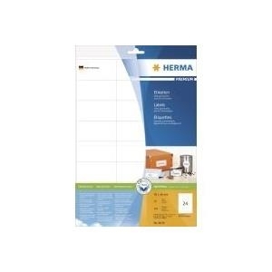 HERMA Premium Permanent self-adhesive matte laminated paper labels (8638)