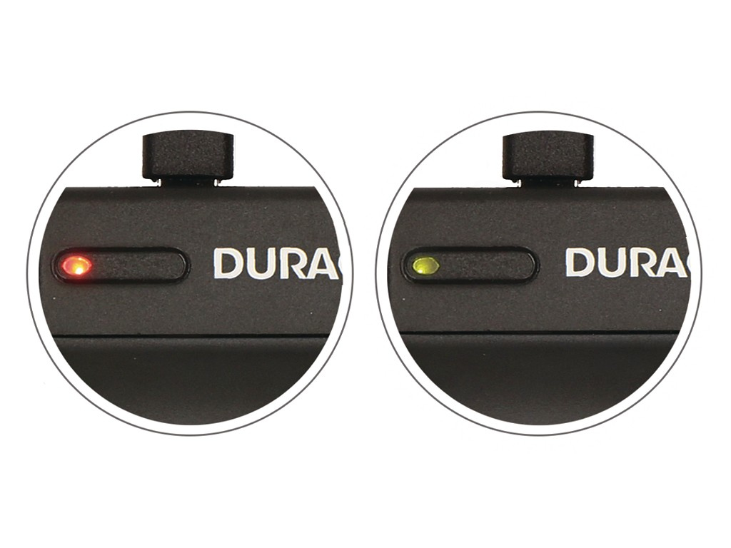 Duracell DRS5961 USB-Batterieladegerät für Sony NP-F550/NP-FM500H/NP-FM50 Schwarz