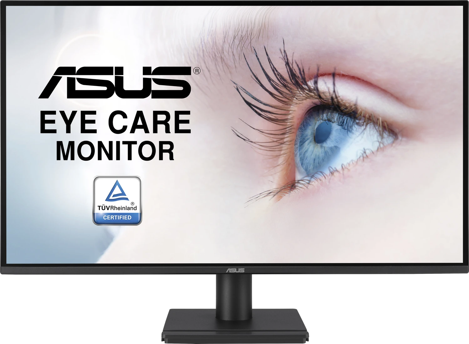 ASUS VA27AQ Eye Care LED-Monitor 68.6 cm (27"), schwarz, QHD, IPS, Adaptive-Sync (90LM06G1-B01171)