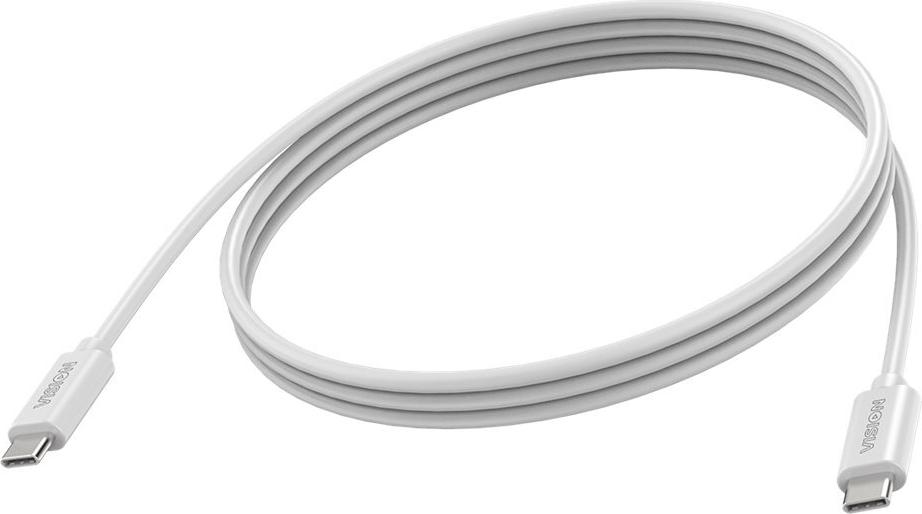 Vision 2m White USB-C Cable (TC 2MUSBC)
