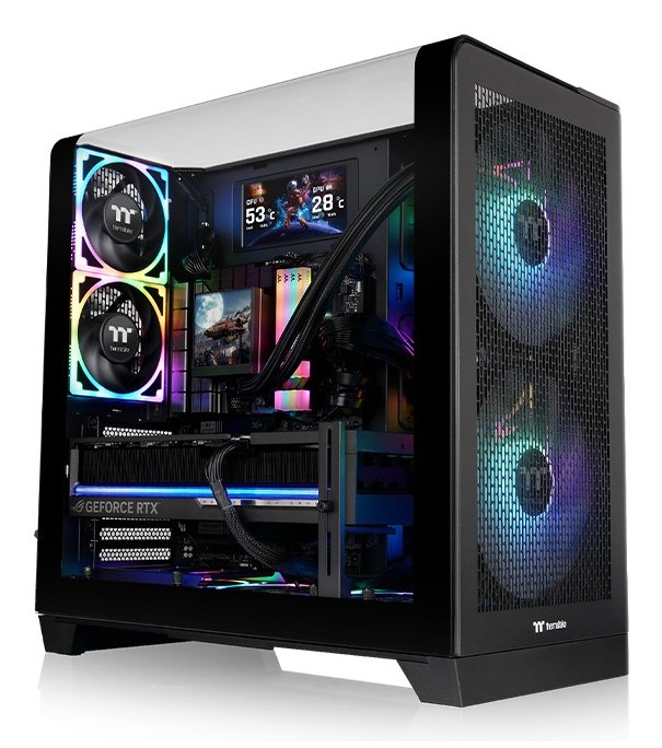 Thermaltake View 390 Air Midi Tower ATX Schwarz