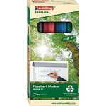 Edding 31 EcoLine Permanent-Marker Feine Spitze Schwarz (4-31-4)