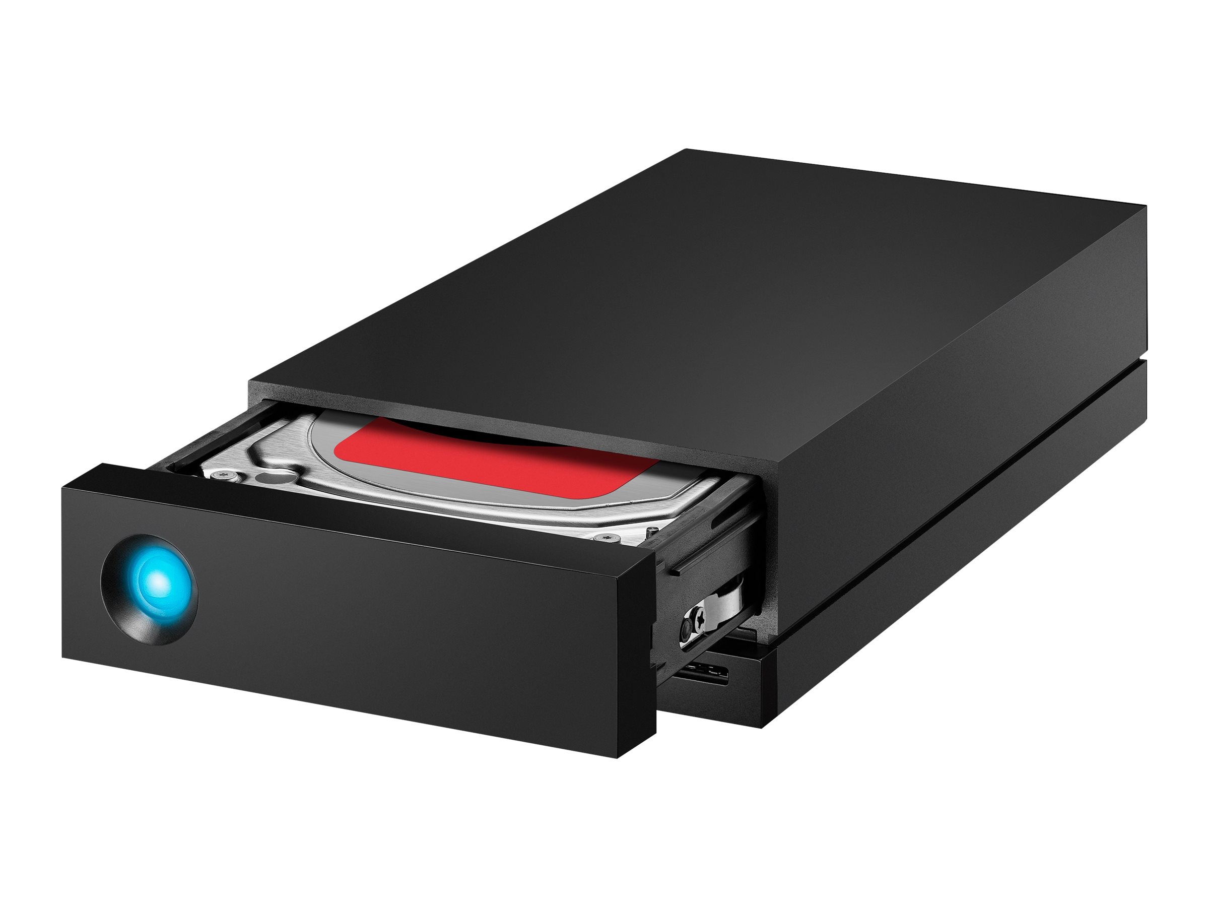 LaCie 1big Dock 16 TB Externe Festplatte 3.5" 7200 RPM Thunderbolt 3 + USB 3.1 Schwarz