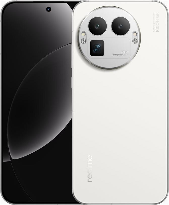 Realme GT 8 Pro Smartphone 6,79" Snapdragon 8 Elite Gen 5 12 GB RAM 256 GB Diary White