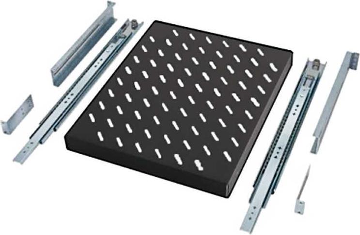 Schäfer IT-Systems 19"-Schwerlastfachboden für USV-Anlagen, Server etc. (B6796050)