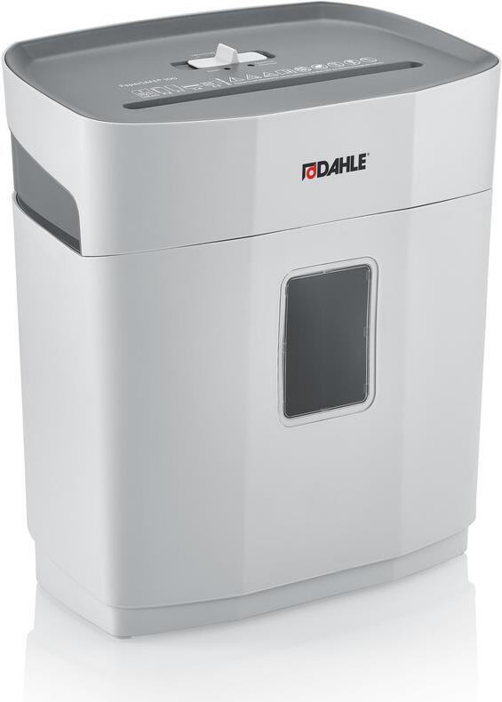 Dahle PaperSAFE 100 Aktenvernichter 5 Blatt Kreuzschnitt Grau, Weiß