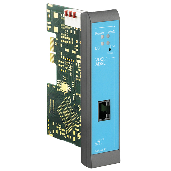 INSYS icom MRcard PD-B VDSL/ADSL-Karte Blau, Grau