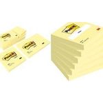 Post-it Notes 654 Haftnotizen gelb, 6 Blöcke (654-6)