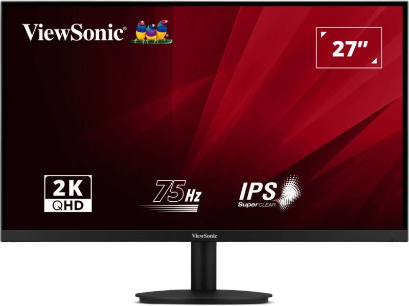 ViewSonic VA2708-2K-HD-2 27" IPS QHD-Monitor 2560x1440 75 Hz Schwarz