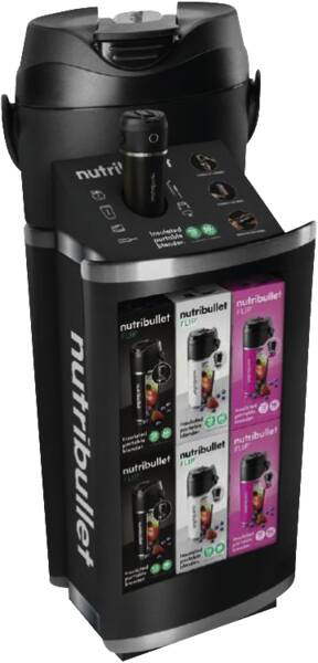 NutriBullet Flip Standmixer 0,59 l Akkubetrieb Schwarz