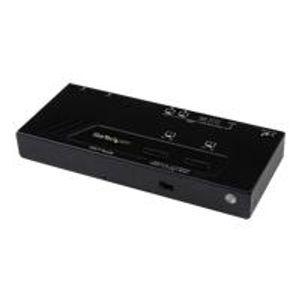 StarTech.com 2X2 HDMI Matrix Switch w - Automatic and Priority Switching - 10...