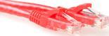 ACT Red 7 meter U/UTP CAT6A patch cable snagless with RJ45 connectors CAT6A U/UTP SNAGLESS RD 7.00M (IB2507)