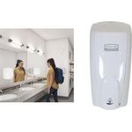 Rubbermaid Händedesinfektion AutoFoam, 1.000 ml alkoholisches Händedesinfektionsmittel, parfümfrei, - 4 Stück (2146691)