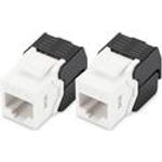 DIGITUS CAT 6 Keystone Jack unshielded RJ45 to LSA tool free connection incl. cable tie 2 (DN-93603-2)