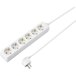 Sygonix SY-4891000 Steckdosenleiste Weiß Schutzkontakt 1 St. (SY-4891000)